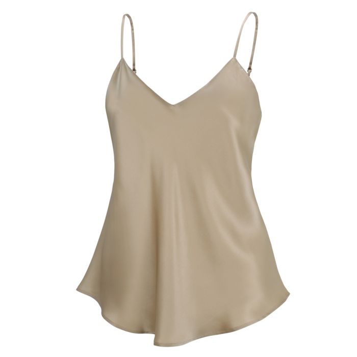 100% Seide Trägertop KLASSIK SATIN von Eva B. Bitzer