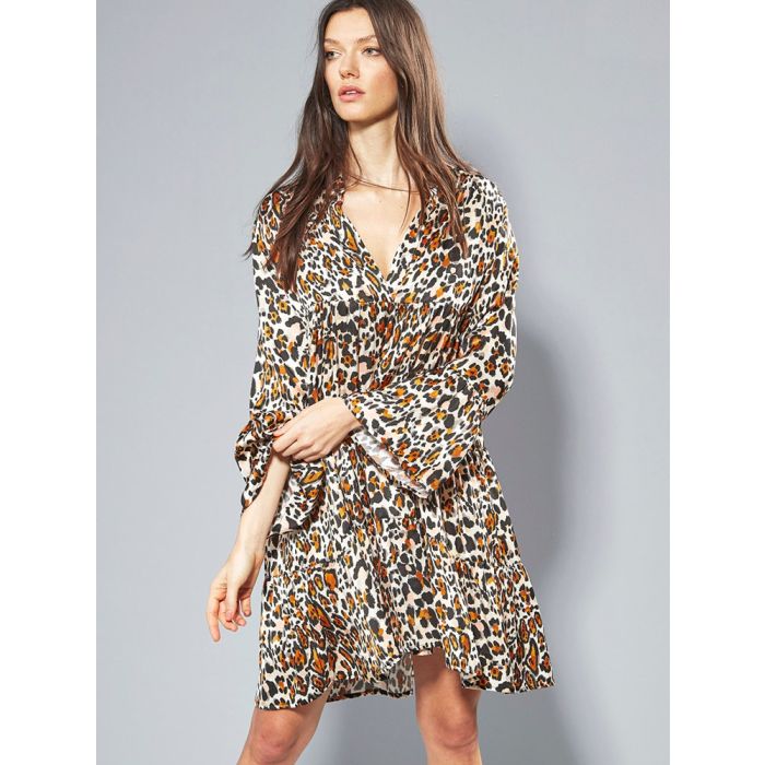 100% Seide Tunika Kleid LEONISSIMA von Eva B. Bitzer