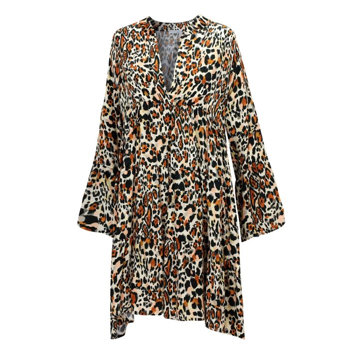 100% Seide Tunika Kleid LEONISSIMA von Eva B. Bitzer