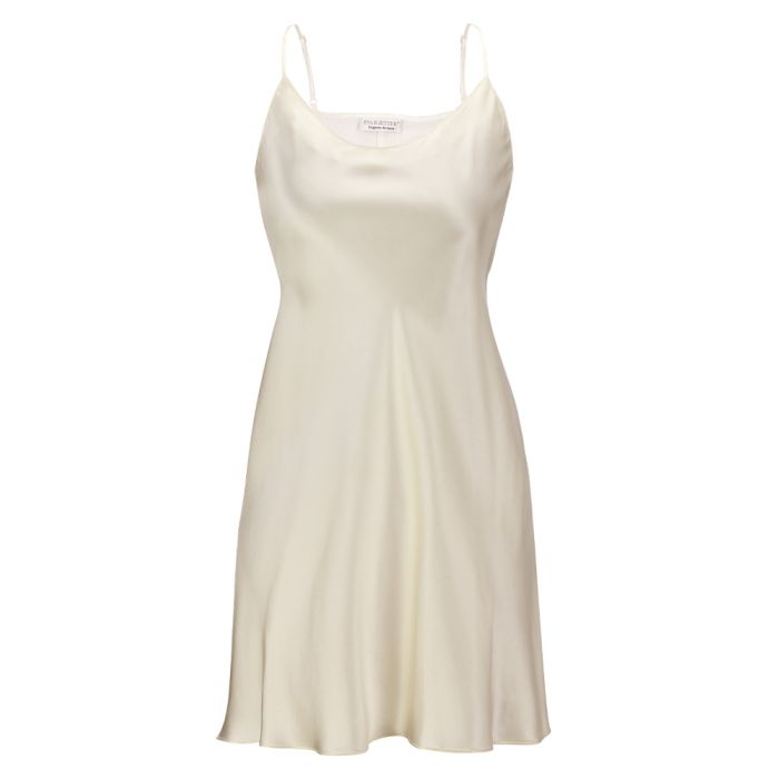 Unterkleid 100% Seide KLASSIK SATIN von Eva B. Bitzer
