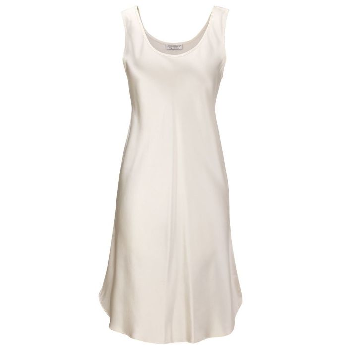 100% Seide Träger-Unterkleid KLASSIK SATIN von Eva B. Bitzer