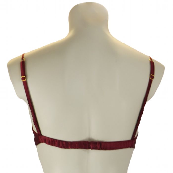 Seiden-BH TEASE BRA von Shell Belle Couture