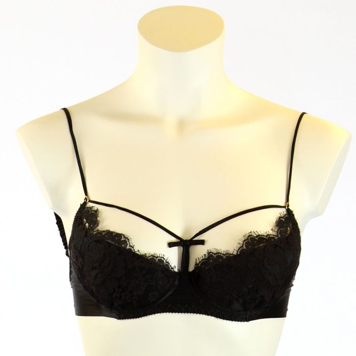 Seiden-BH TEASE BRA von Shell Belle Couture