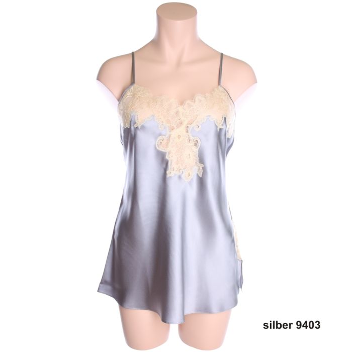 Seidentop ROYAL LACE aus 100% Seide von Luna di Seta