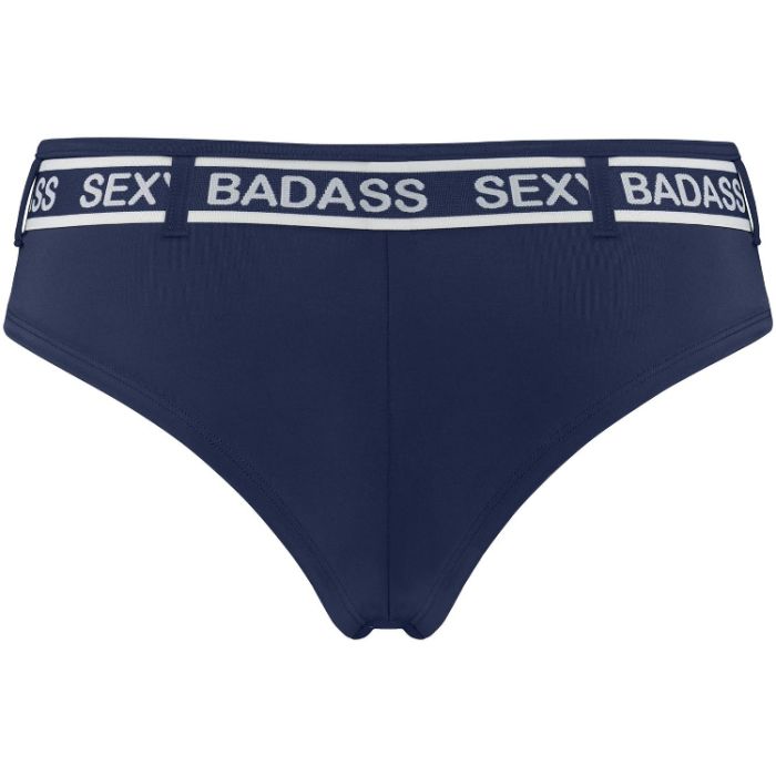 Bandeau Bikini SEXY BADASS blau-weiss 2 tlg. von Marlies Dekkers