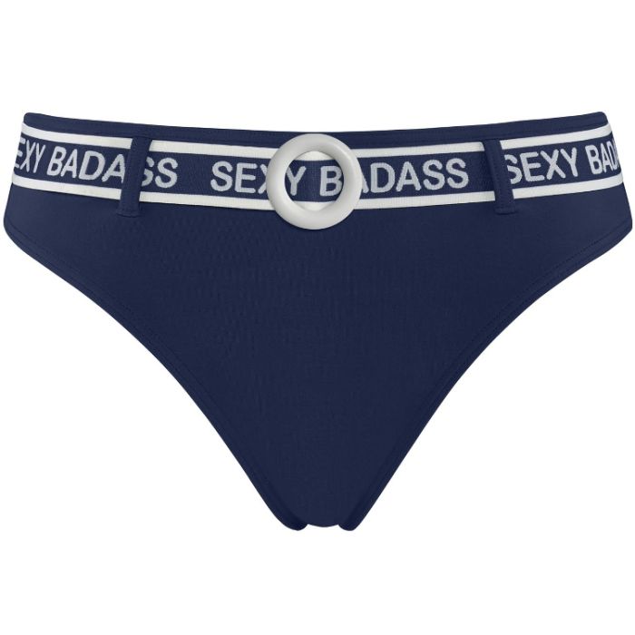 Bandeau Bikini SEXY BADASS blau-weiss 2 tlg. von Marlies Dekkers