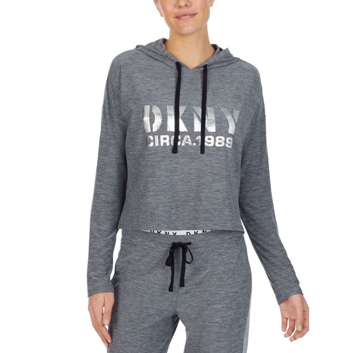 Kurz-Hoodie THE WARM UP von DKNY Sleepwear