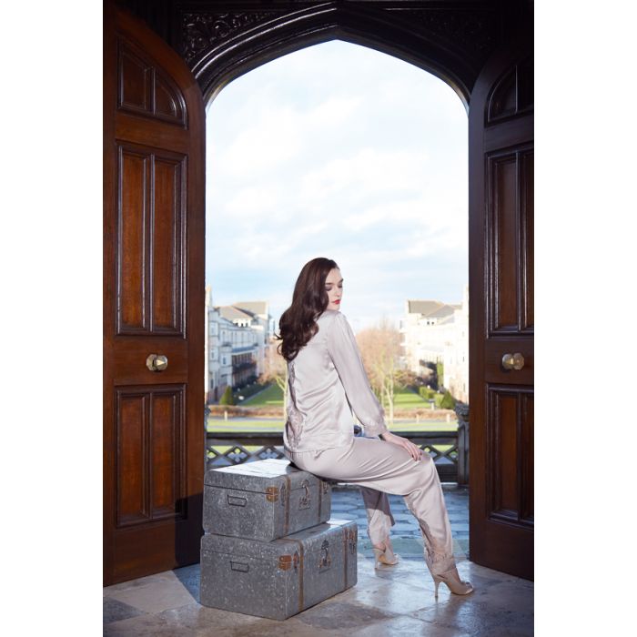 100% Seide Pyjama / Hausanzug APHRODISIAC Shell Belle Couture