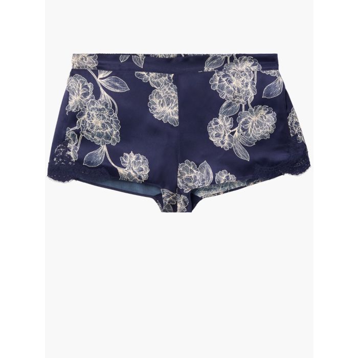 100% Seide Shorts TOI MON AMOUR mit Print von Aubade