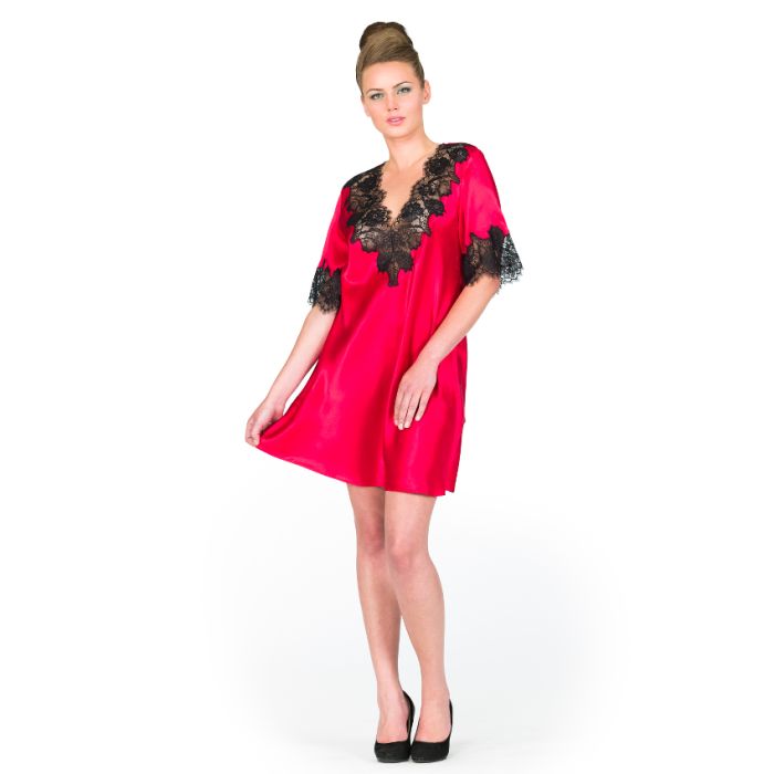 100% Seide Sleepshirt ST. ELM von Gattina