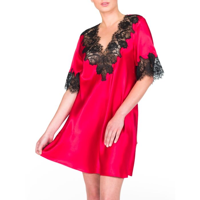 100% Seide Sleepshirt ST. ELM von Gattina