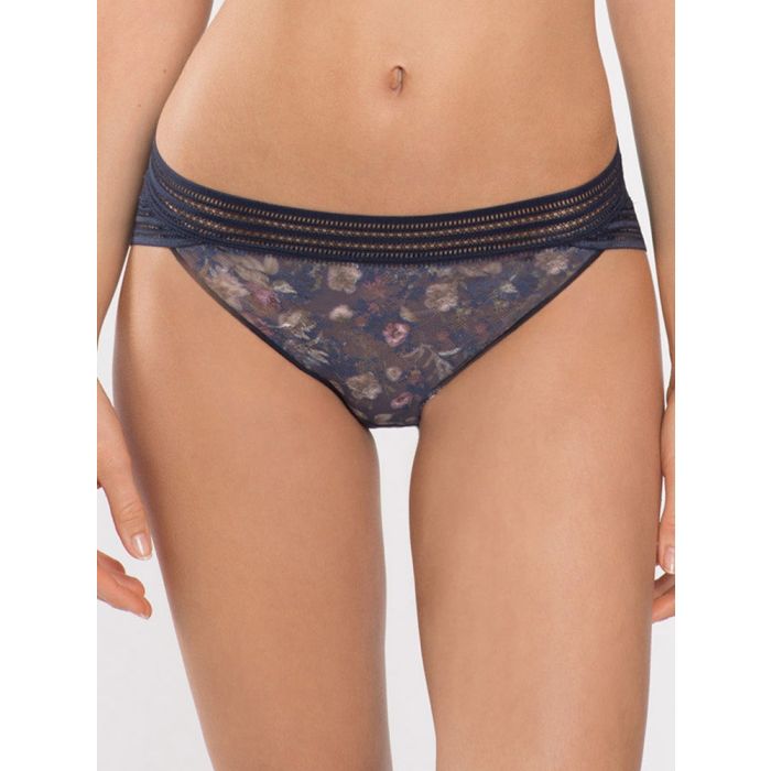 Tüll Slip MISS LEJABY EGLANTINE bleu von Maison Lejaby