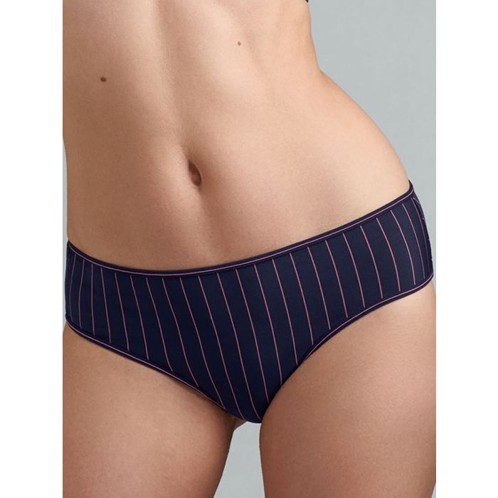 Brazilian Brief 8 cm GLORIA STYLE Maritime Blue + Shocking Pink von Marlies Dekkers