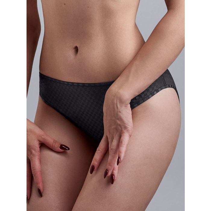 Slip 5 cm SPACE ODYSSEY STYLE Checkered Steel von Marlies Dekkers