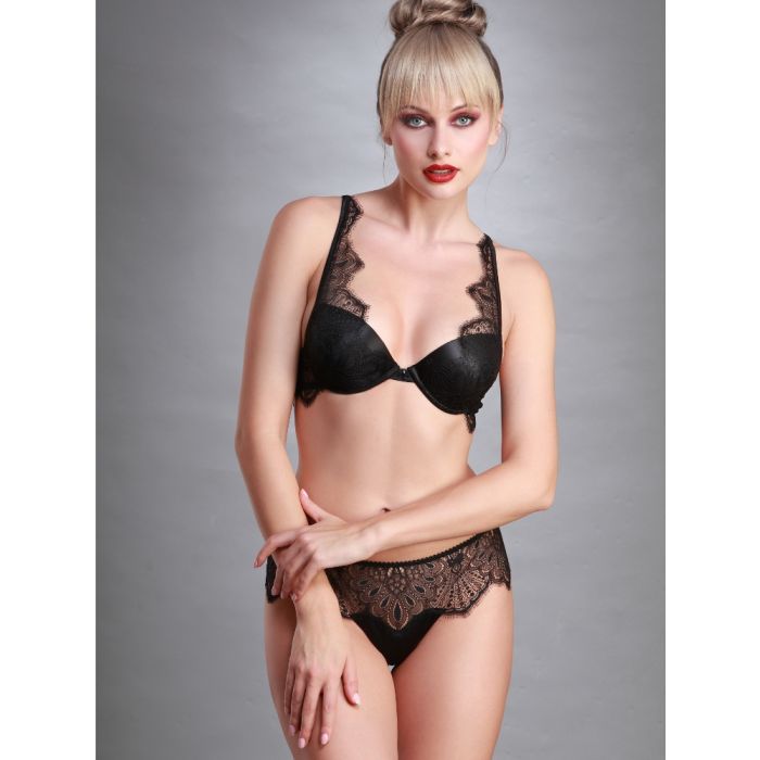 Gel Push-Up BH Crystal mit Spitze von Prelude Milano