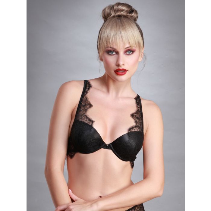 Gel Push-Up BH Crystal mit Spitze von Prelude Milano