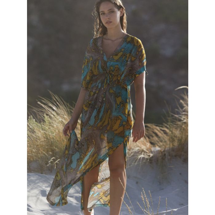 Strandkleid LYRA 31 Python Print von Pain de Sucre