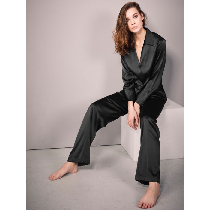 Stretchseide Schlafanzug SLOANE STREET exclusiv Eva B. Bitzer