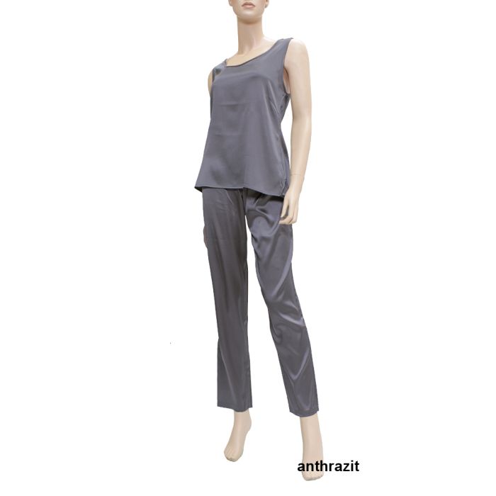 Stretchseide Pyjama- Hose SEDUZIONE DI SETA von Gattina