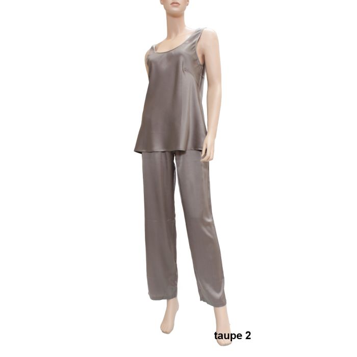 Stretchseide Pyjama- Hose SEDUZIONE DI SETA von Gattina