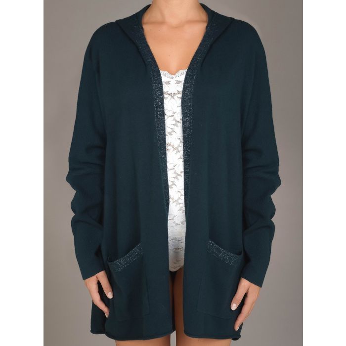 Wolle Kaschmir Kapuzen-Cardigan GRACE 96 von Pain de Sucre Suggest