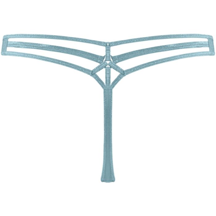 String 4 cm SPACE ODYSSEY STYLE Shining Blue and Silver von Marlies Dekkers
