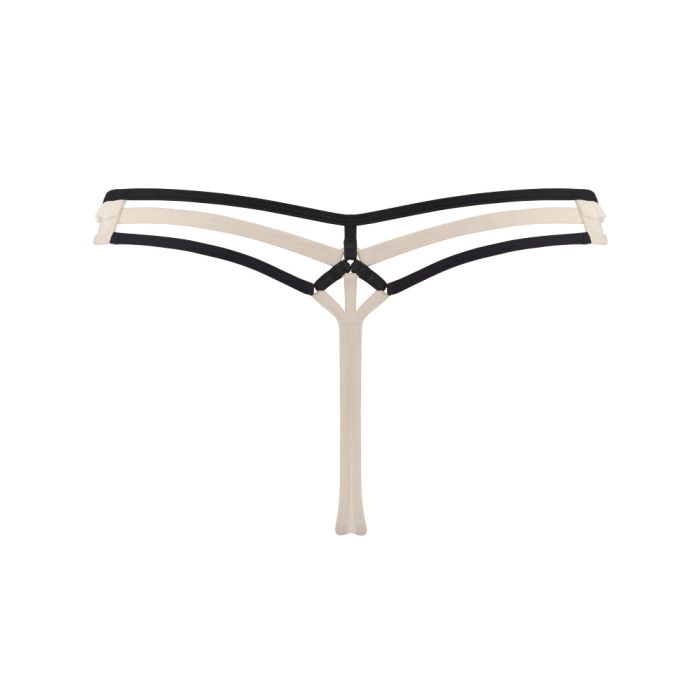 String 4 cm SPACE ODYSSEY STYLE Ivory Black von Marlies Dekkers