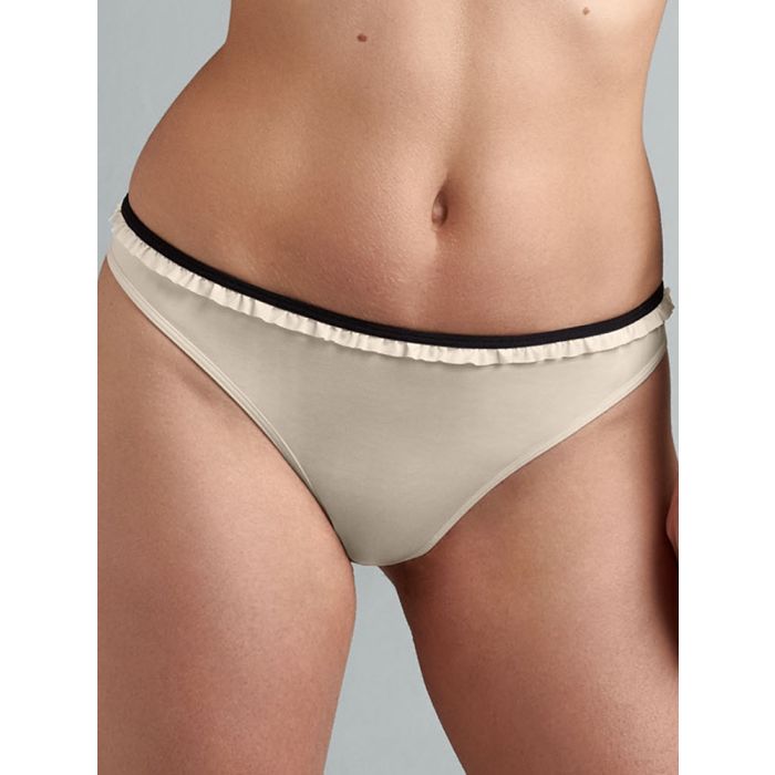 String 4 cm SPACE ODYSSEY STYLE Ivory Black von Marlies Dekkers