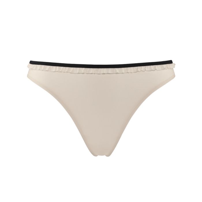 String 4 cm SPACE ODYSSEY STYLE Ivory Black von Marlies Dekkers