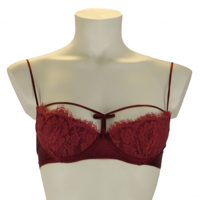 Seiden-BH TEASE BRA von Shell Belle Couture