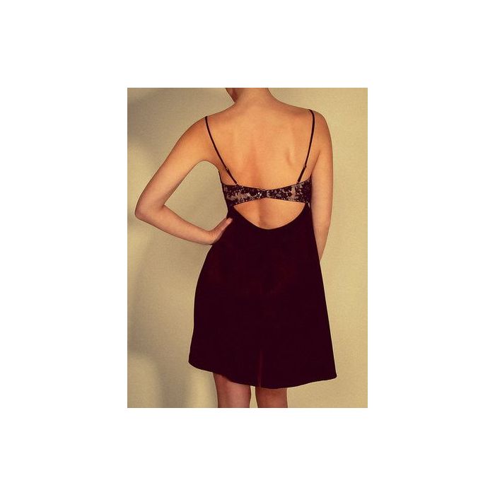 Seiden-Unterkleid TEASE SLIPDRESS von Shell Belle Couture