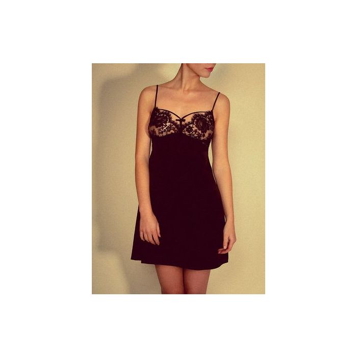 Seiden-Unterkleid TEASE SLIPDRESS von Shell Belle Couture
