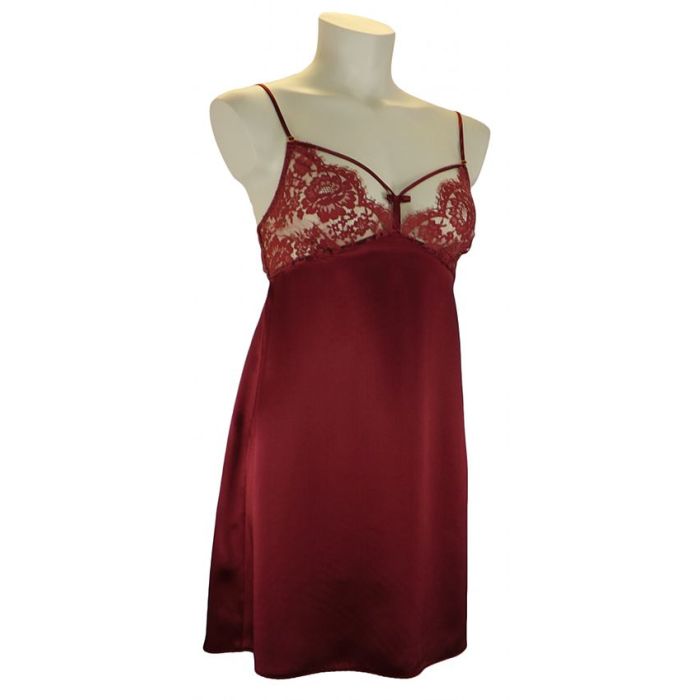 Seiden-Unterkleid TEASE SLIPDRESS von Shell Belle Couture