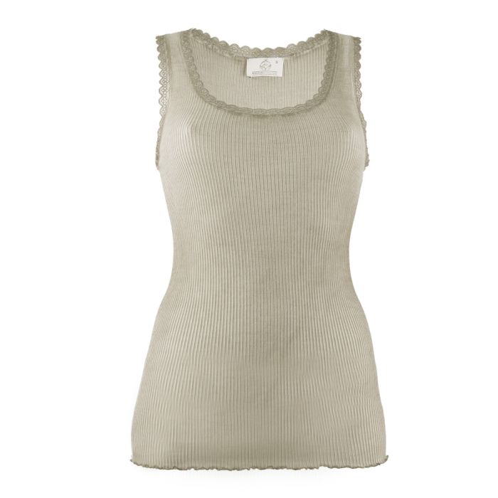 Wolle-Seide Unterhemd BREEZE S/L gerippt von Madiva Ecofuture®