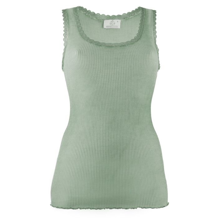 Wolle-Seide Unterhemd BREEZE S/L gerippt von Madiva Ecofuture®