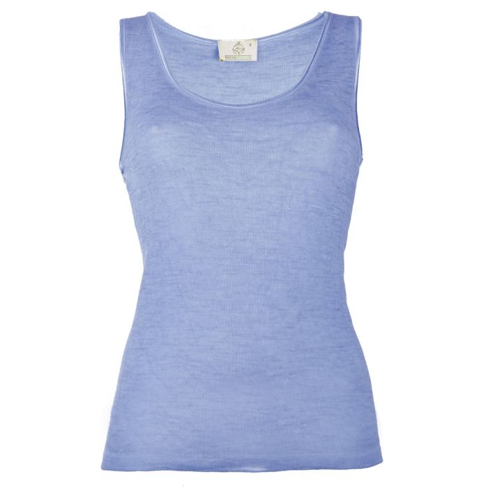 Wolle-Seide Camisole Top RUGIADA SL pflanzlich gefärbt von Madiva Ecofuture®