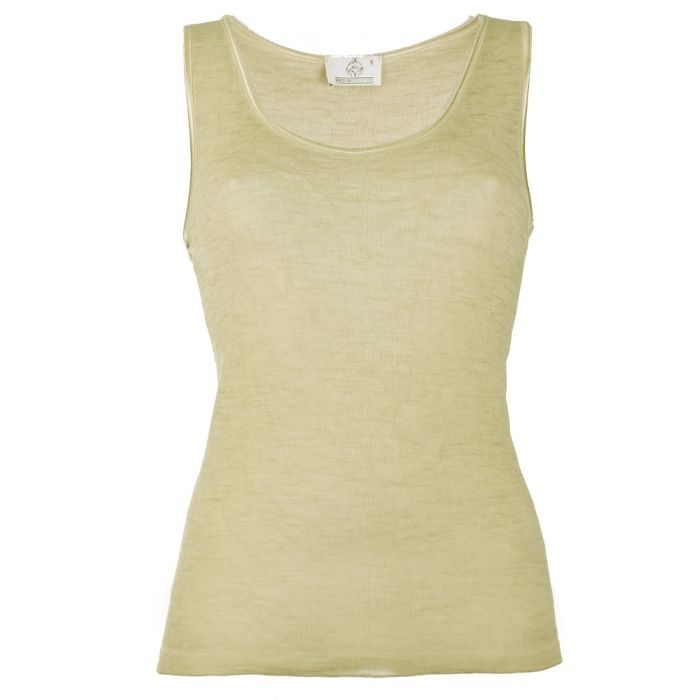 Wolle-Seide Camisole Top RUGIADA SL pflanzlich gefärbt von Madiva Ecofuture®