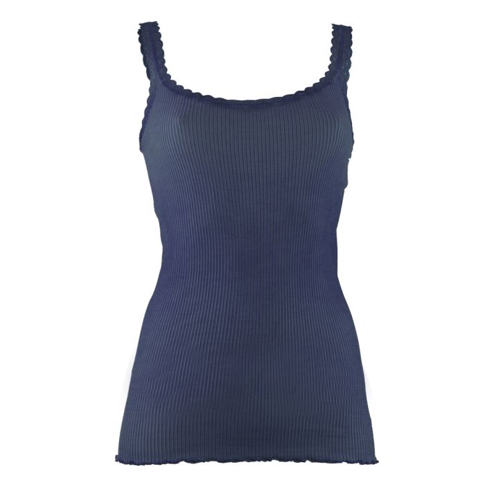 Wolle-Seide Träger-Top BREEZE S/S gerippt von Madiva Ecofuture®