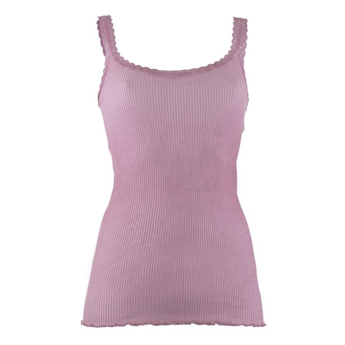 Wolle-Seide Träger-Top BREEZE S/S gerippt von Madiva Ecofuture®