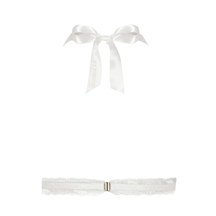 Ouvert Triangel-BH GEISHA SG mit Schmuck-Kristallen von Cadolle