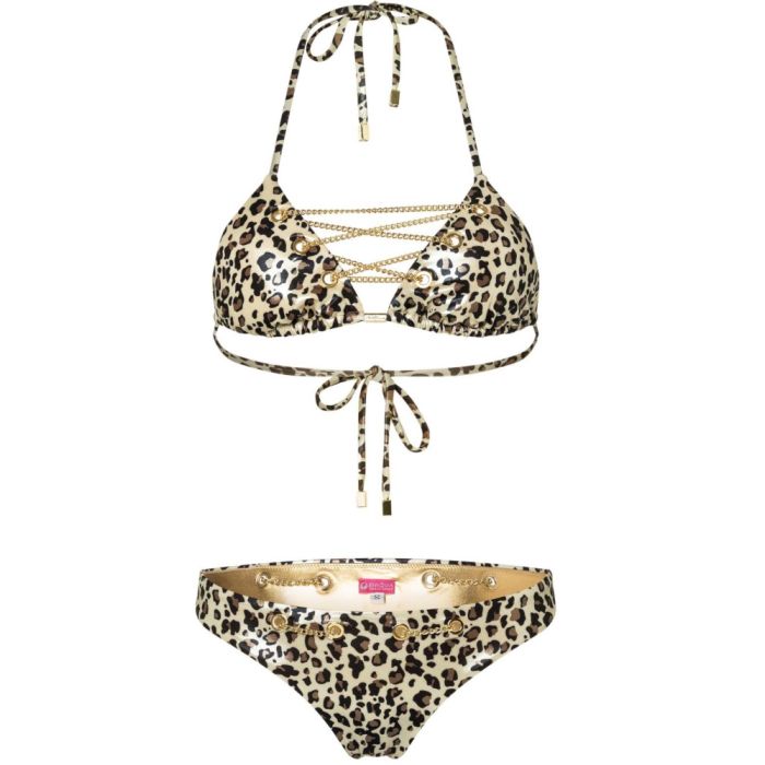 Triangel Bikini LACE UP BOUND LEO von Eniqua
