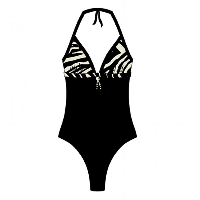 Triumph BADEANZUG Zebra