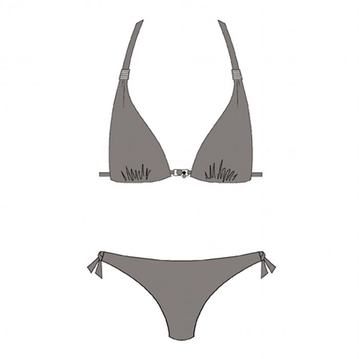 Triumph HIGH FASHION Push-Up Bikini schwarz