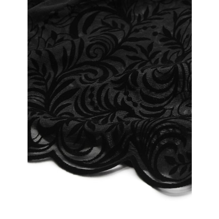 Langarm-Body ARABESQUE Tüll schwarz von Cadolle