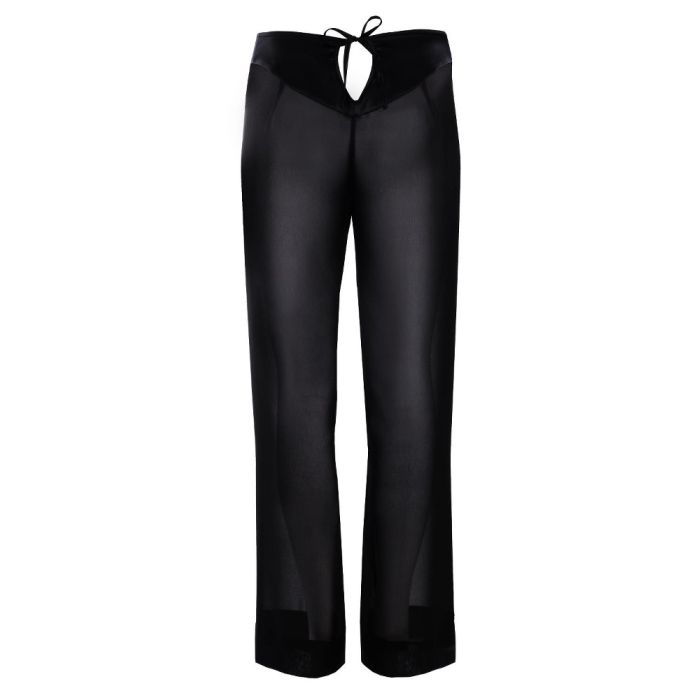 Chiffon Hose VIOLA schwarz von Diamor