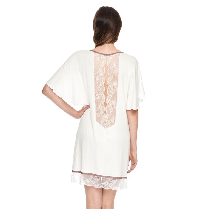Viscose Sleepshirt HEDDA mit Spitze von Gattina