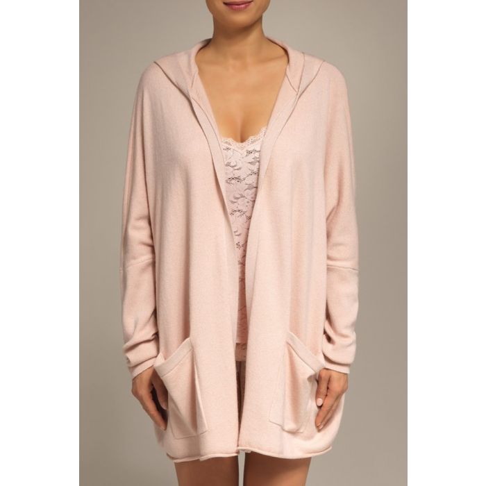 Wolle Kaschmir Kapuzen-Cardigan GRACE 96 von Pain de Sucre Suggest