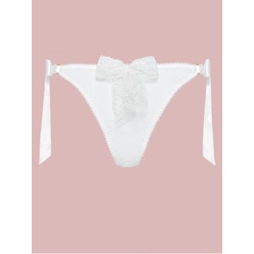 Satin Culotte GEISHA mit Schleifen von Cadolle