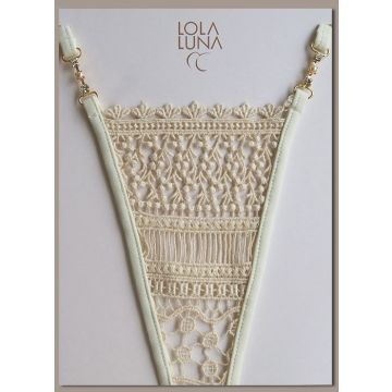 Lola Luna String AGHATA creme-gold