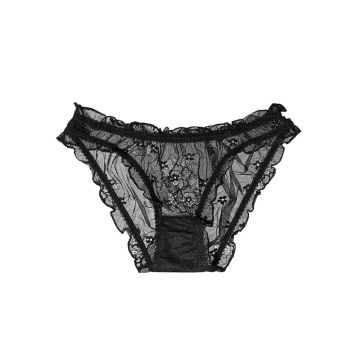 Spitze Slip MIMI COEUR schwarz von Cadolle